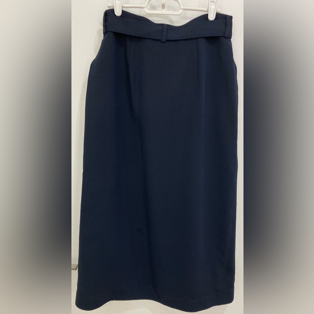 Scotch & Soda Navy Blue Wrap Cargo Skirt M $145 - Picture 4 of 5